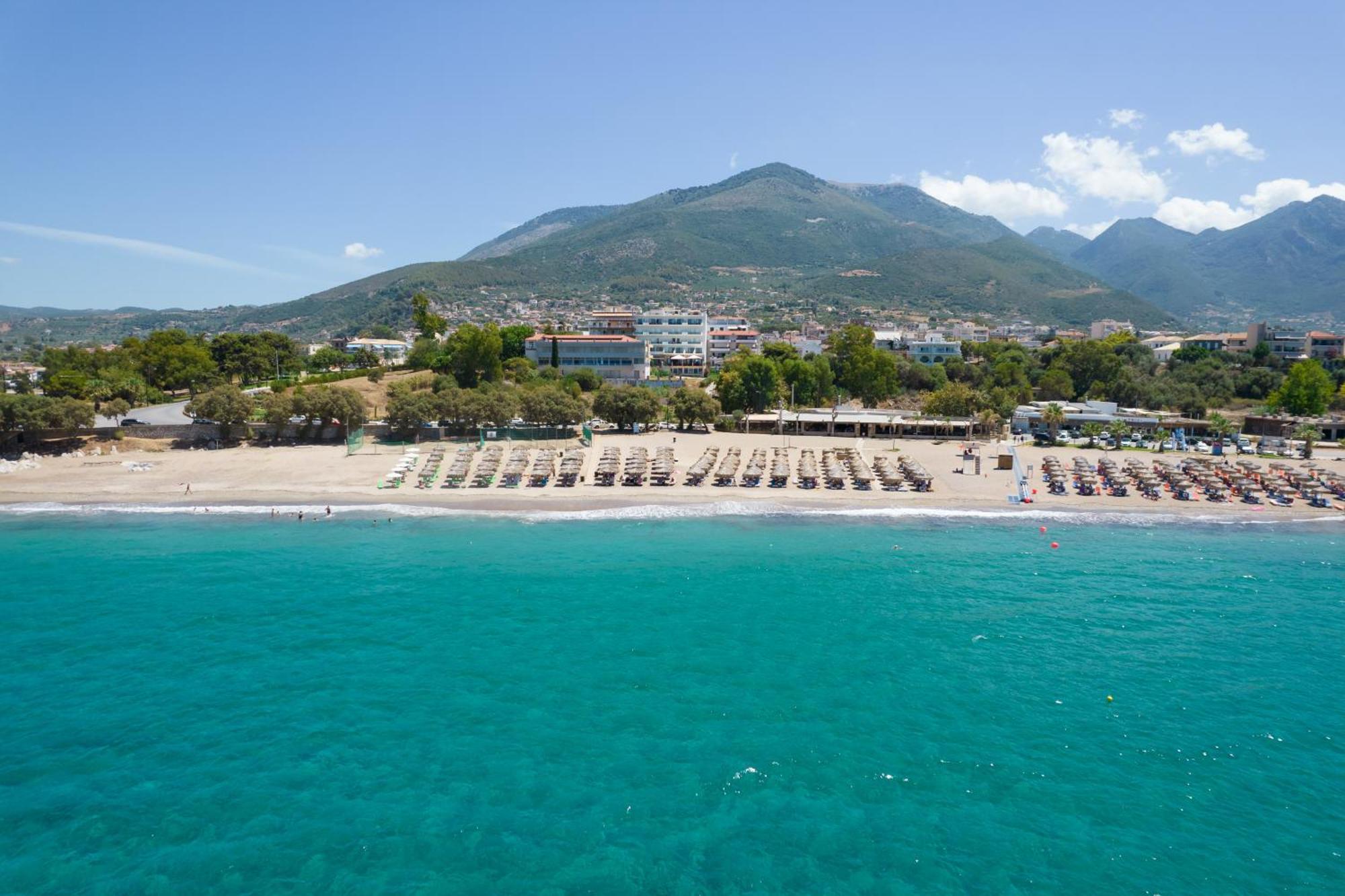 Elegant Beach Hotel Kyparissia Exterior foto